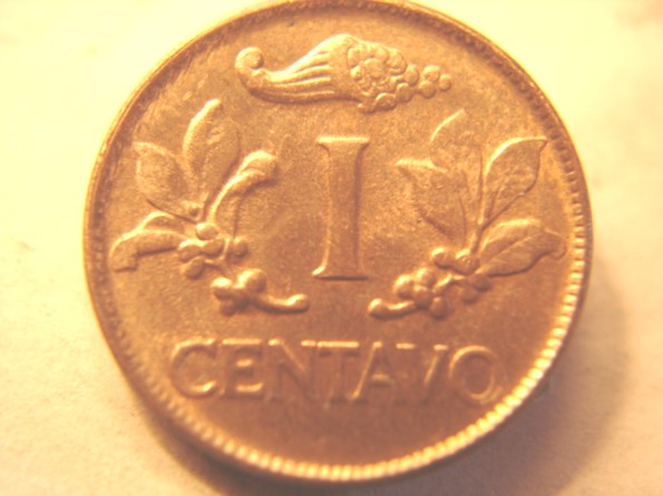 1969-Columbia--Un-Centavo--Doubled-First-9-In-Date.